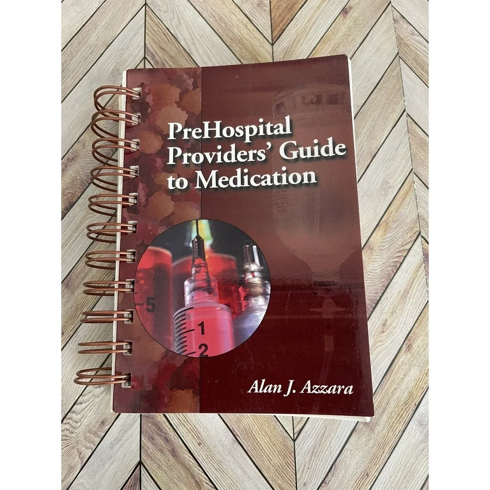 Prehospital Providers' Guide to Medication by Alan J. Azzara (1999, Trade) GOOD